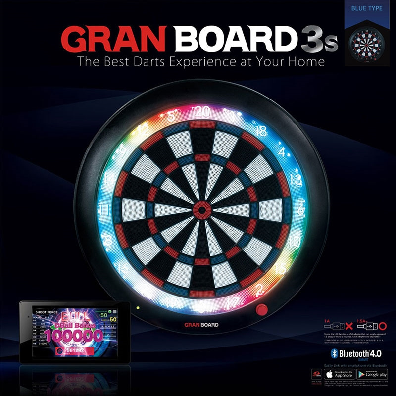 GRANBOARD 3S LED燈炫彩智能電子飛標靶 (2020版本)