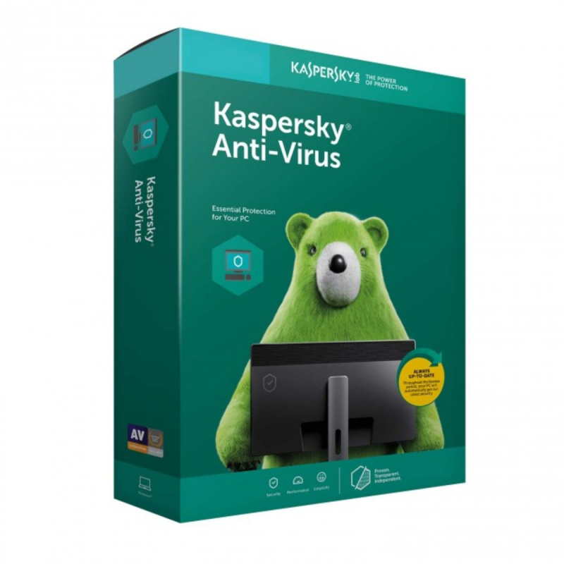 Kaspersky Anti-Virus 5用戶 3年