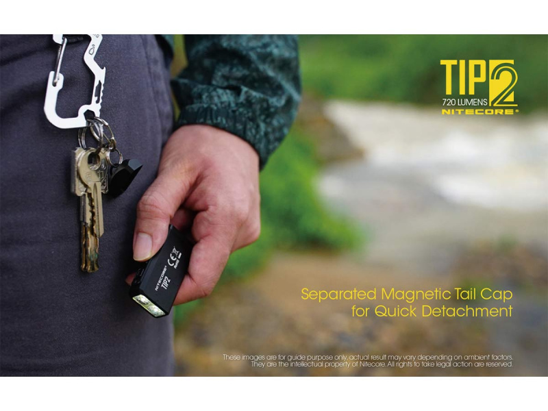 Nitecore TIP2 720lm USB充電 匙扣燈 小電筒