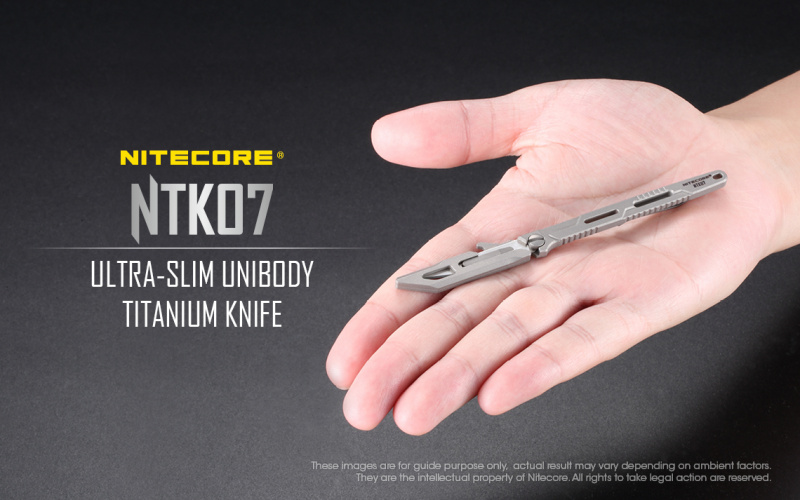 Nitecore NTK07 Titanium #11可更換 鈦合金刀