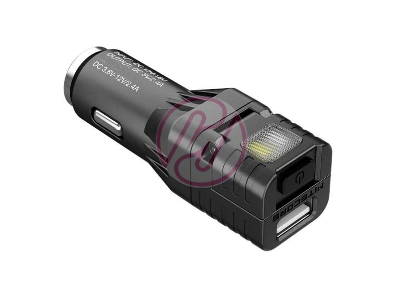 Nitecore VCL10 12V 應急燈 紅燈 QC 3.0 USB 充電器 車充 破窗器