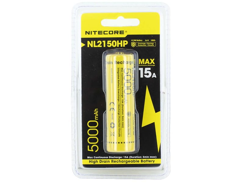 Nitecore NL2150HP 21700 5000mAh 充電 鋰電池 適合HC35 MH10V2 MH12V2