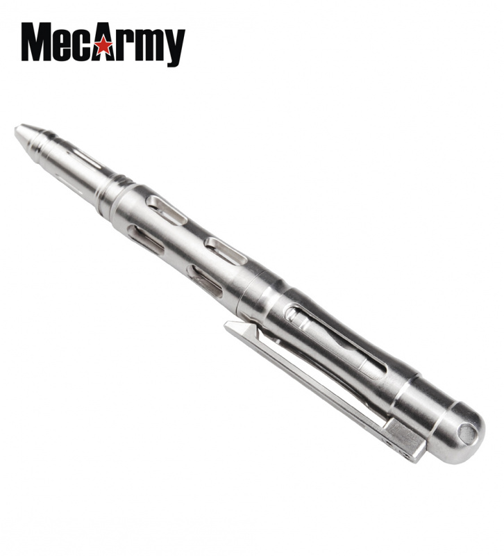 MecArmy TPX22 鈦金屬 戰術筆 Fisher Space 筆芯 原子筆 可加Tritium 氚氣條