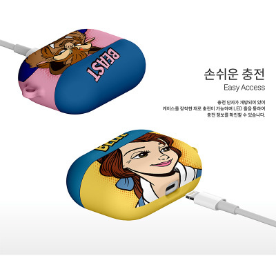 韓國 iColors x Disney Princess - AirPods Pro 藍牙耳機矽膠保護套【多款可選】