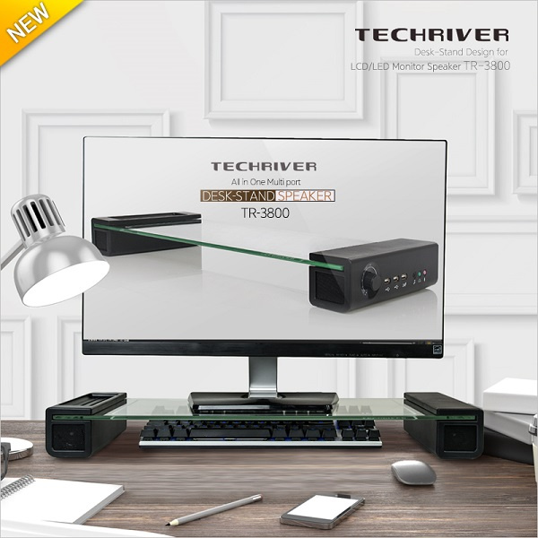 Techriver 多功能電腦屏幕墊高架 [2色]