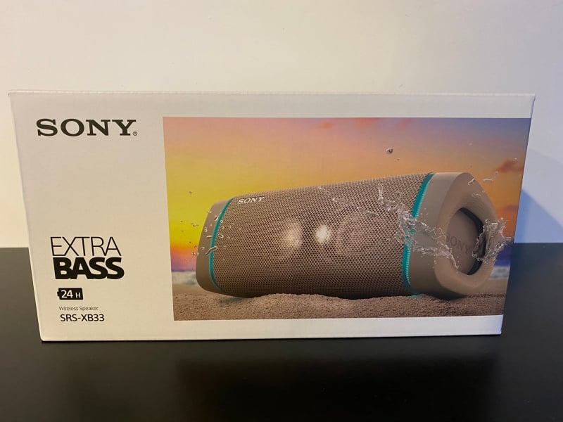 Sony XB33 Extra Bass 可攜式藍牙揚聲器 SRS-XB33【香港行貨保養】