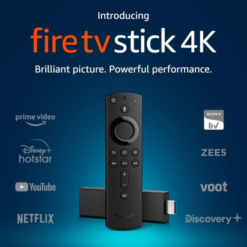 Amazon Fire TV Stick 4K (含Alexa 語音遙控器)