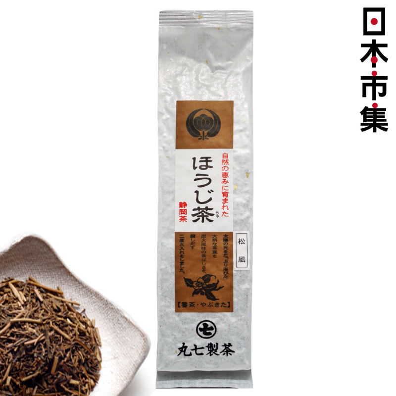 日本 丸七製茶ななや《松風》焙茶 50g【市集世界 - 日本市集】