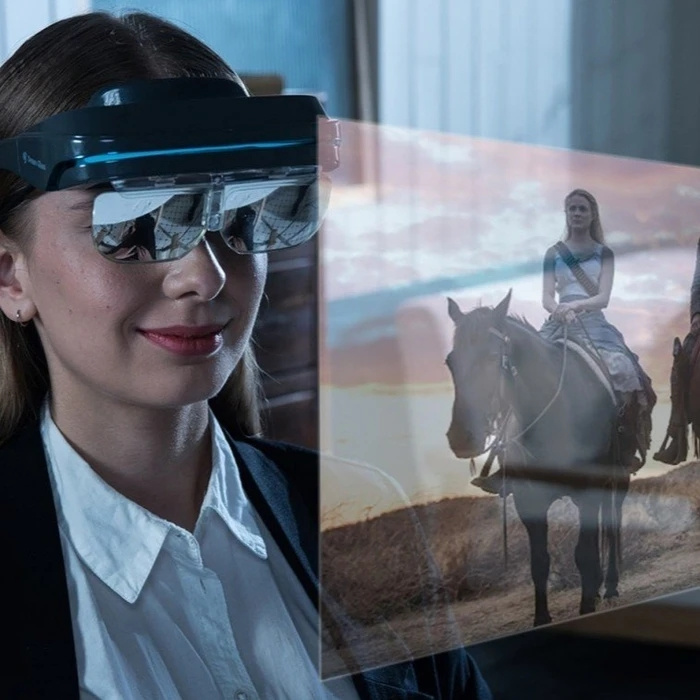 Dream Glass 4k 攜帶式 AR 智慧眼鏡
