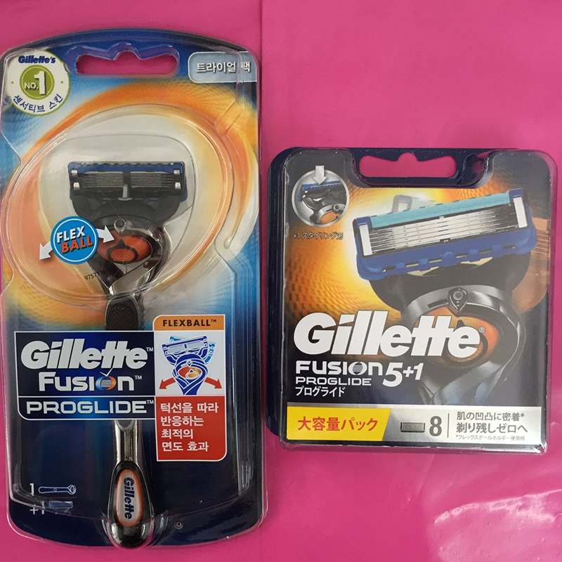 吉列Gillette - FUSION 5 Proglide 無感1刀架9片