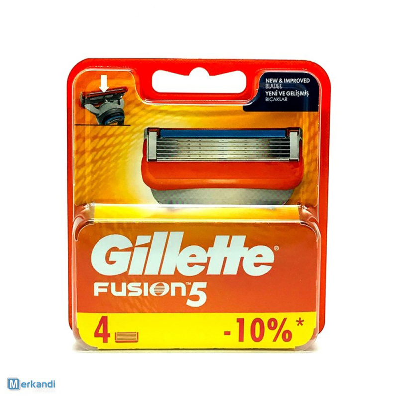 吉列Gillette - FUSION5 鋒隱 5 剃鬚刀片 4片裝