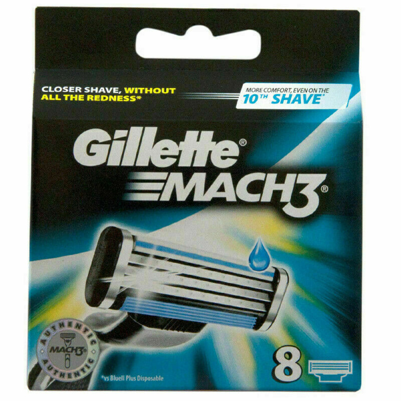 吉列Gillette - Mach3 XL剃須刀片8片裝（平行進口）