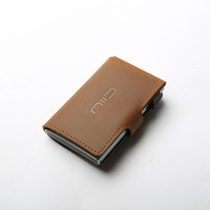 NIID Slide Mini Wallet 大容量多卡位防盜真皮銀包【多色】
