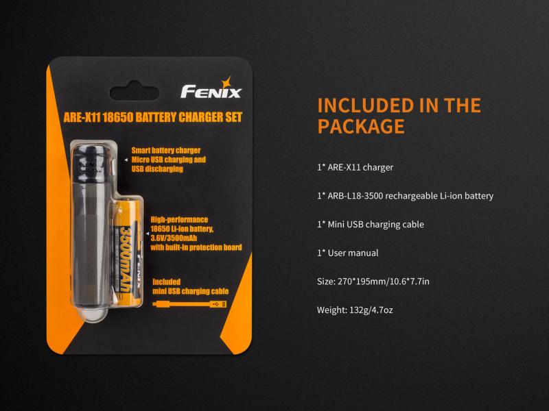 Fenix ARE-X11 USB 流動充電器 移動電源
