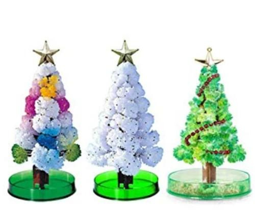 自製DIY魔法結晶聖誕樹 (3色)