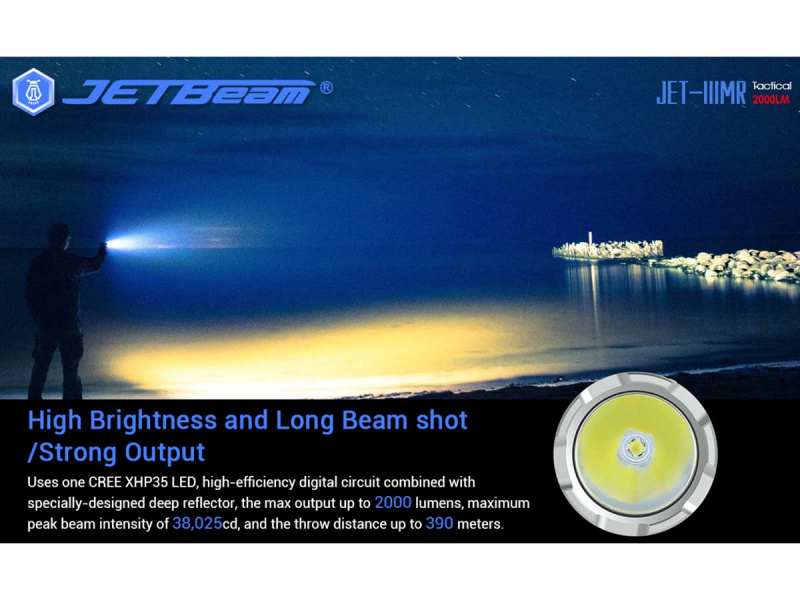 JETBeam JET-III M 3M Pro USB-C充電 21700 電筒 原裝香港行貨
