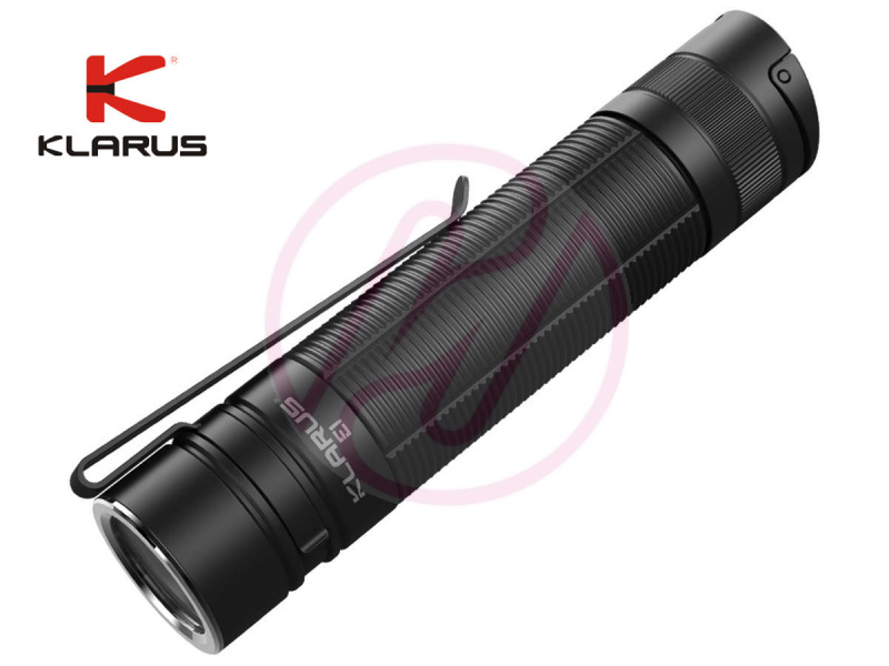 Klarus E1 隱形EDC 電筒 UDL透鏡 雙模式開關 一鍵爆閃 USB充電 香港行貨