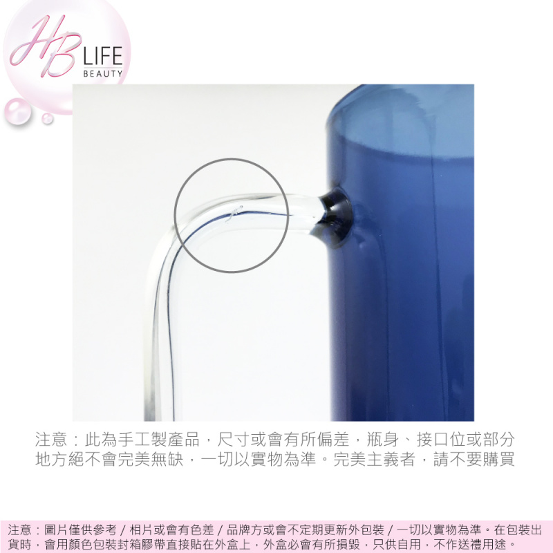 ORA 零極限Hooponopono 清理工具 – 藍色太陽水玻璃水壺 (1件)