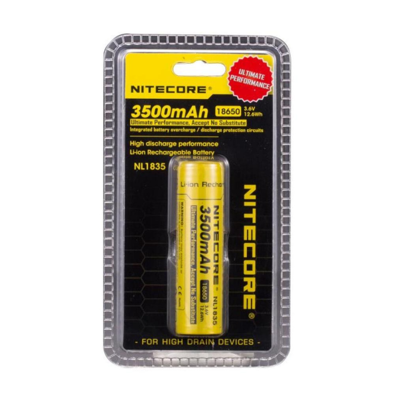 Nitecore NL1835 18650 3500mAh 充電 鋰電池 香港行貨
