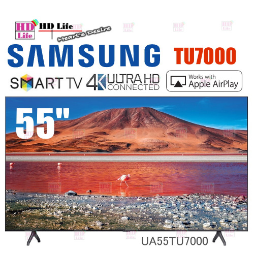 SAMSUNG 55" TU7000 Crystal UHD 4K 智能電視 (UA55TU7000)