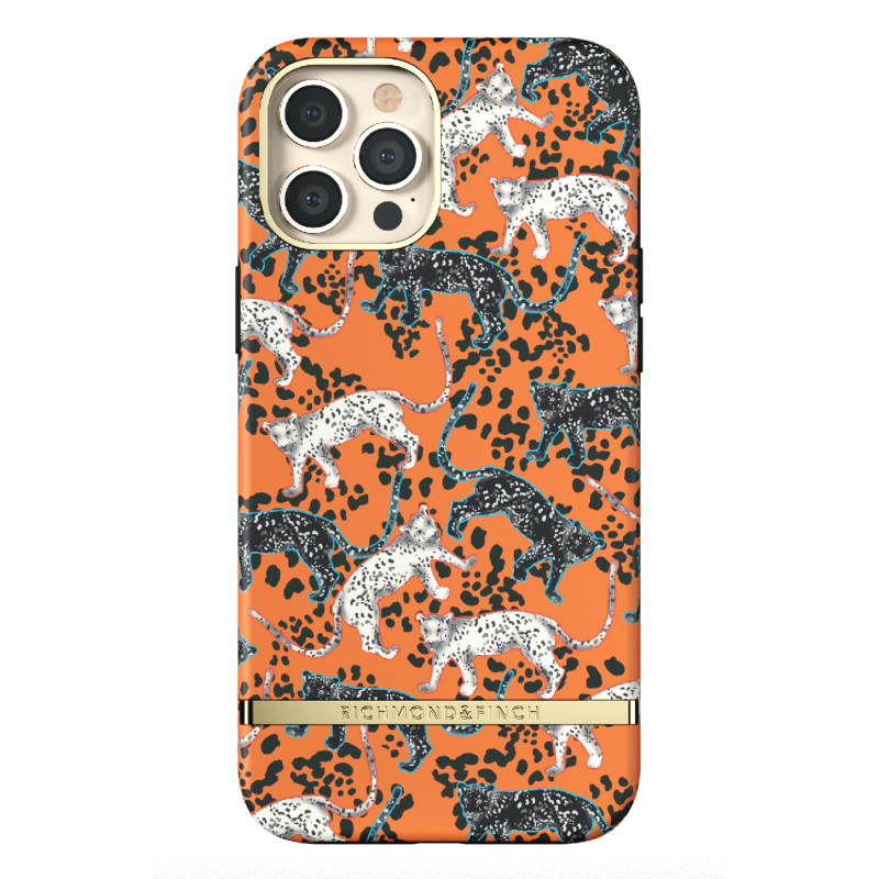 Richmond & Finch - iPhone 12 Pro Max手機保護殼 -Orange Leopard (42986)