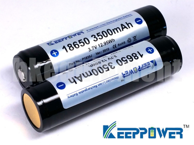Keeppower 18650 3500mAh 3.7v NCR18650GA 日本芯 有保護 鋰電 充電 Li-ion 電池