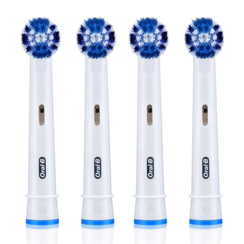 Oral-B - eb20-4 Precision Clean 電動牙刷替換柔軟刷頭 4只裝（平行進口）
