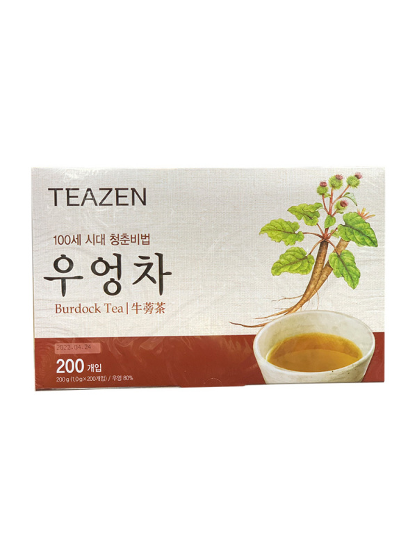 韓國teazen 牛蒡茶包0入 平行進口 減脂 通便 降膽固醇 抗癌 增強免疫力 美肌 消水腫 熊熊信用合作