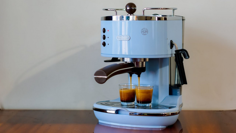 DELONGHI ECOV311 半自動咖啡機 (藍色)