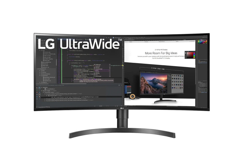 LG 34 吋 21:9 UltraWide QHD HDR IPS 弧形顯示器 34WN80C-B
