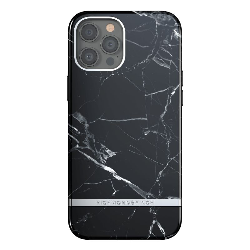 Richmond & Finch iPhone 12 Pro Max手機保護殼 - BLACK MARBLE (43002)