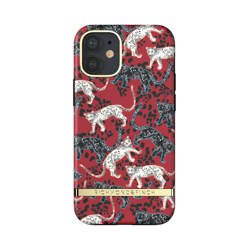 Richmond & Finch iPhone 12 Mini Case手機保護殼 - Samba Red Leopard (42976)