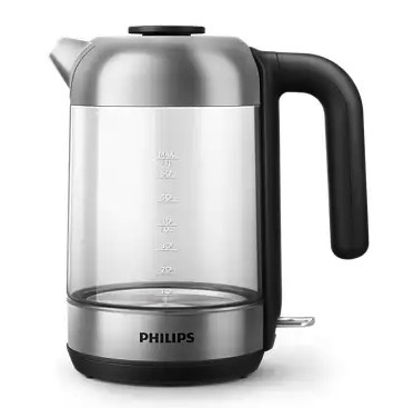 Philips Series 5000 玻璃電熱水煲 - 輕巧，1.7 公升 / 型號 ： HD9339/81