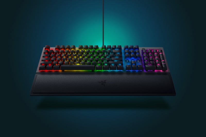 Razer Blackwidow V3 Gaming Keyboard (黑/粉紅)