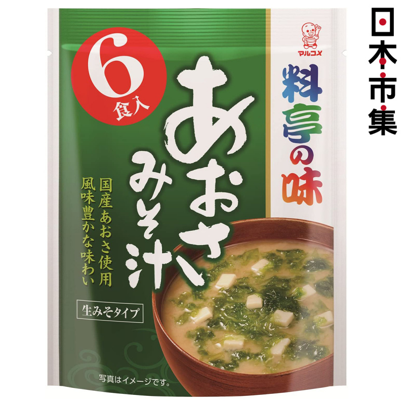 日本 マルコメ 即食 昆布豆腐 豪華味噌湯 (6食入)【市集世界 - 日本市集】