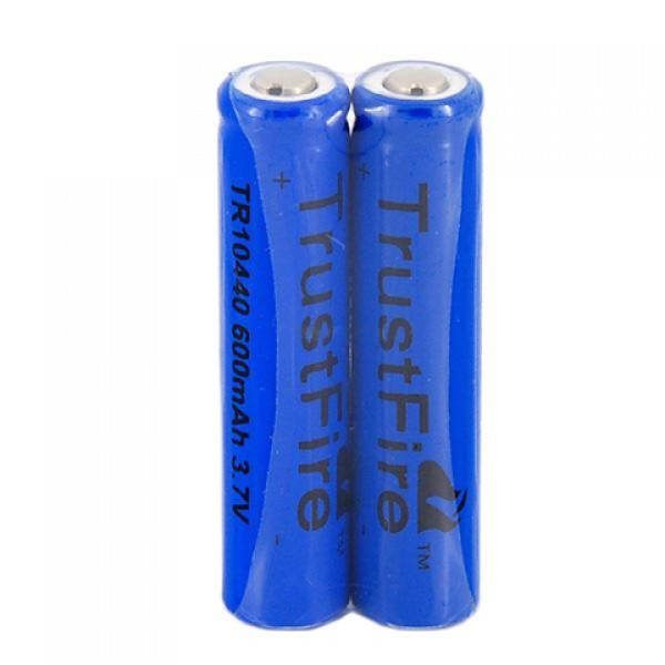 Trustfire 10440 TR10440 3.7v 350mAh 鋰電池 四粒