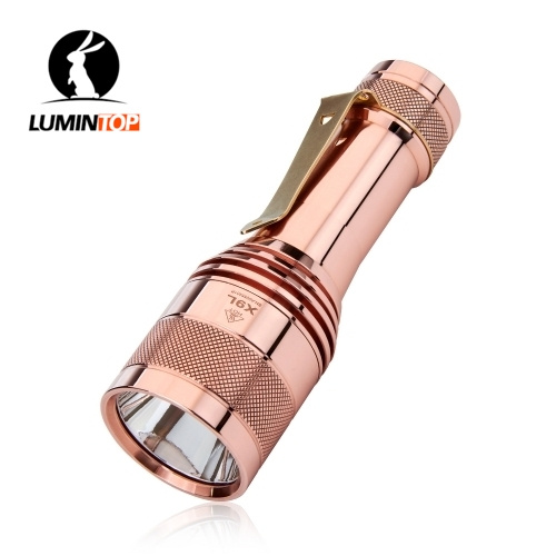 Lumintop FW21 X9L 遠射 紅銅 SBT90.2 LED 電筒 - 810m