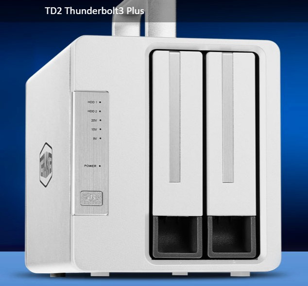 Apple Mac Book Pro 13" M1晶片8 核心CPU + TerraMaster TD2 Thunderbolt 3 plus 網絡儲存裝置