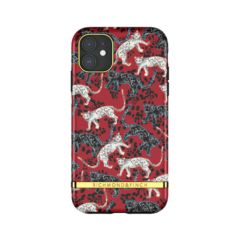 Richmond & Finch iPhone 11 手機保護殼 - Samba Red Leopard (42979)