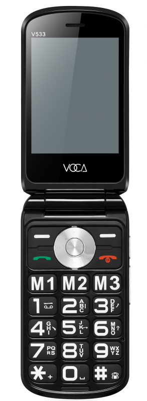 Voca V533  長者雙卡雙待摺疊平安手機