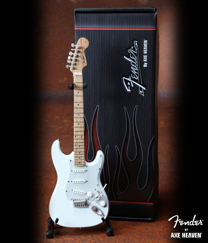 Axe Heaven FS-008 Olympic White Fender™ Stratocaster™ 迷你結他複製擺設