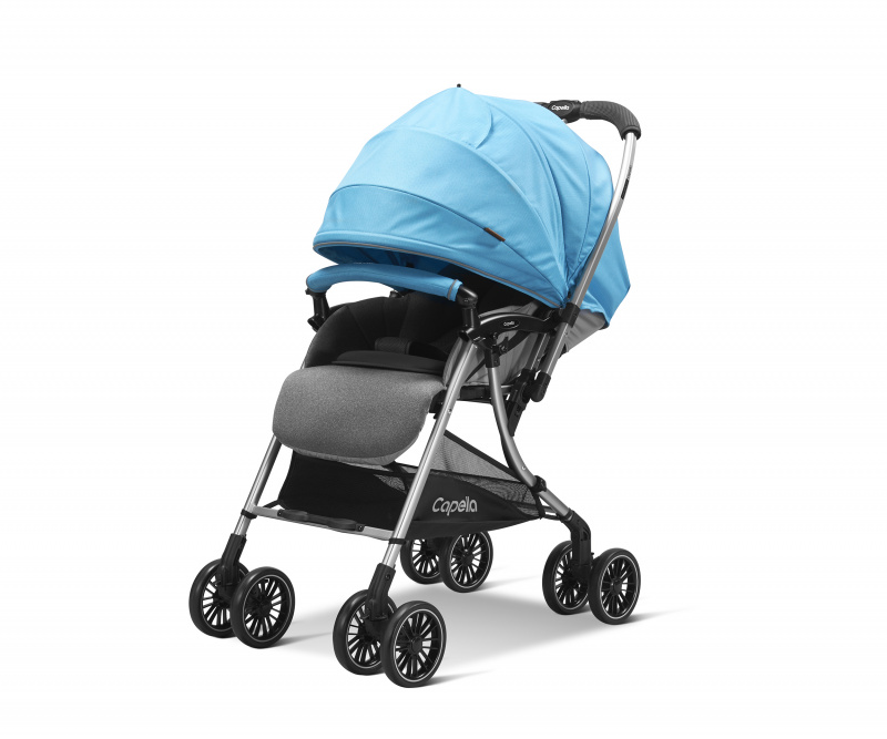 Coozy 全自動四輪轉向雙向嬰兒手推車 - 彩藍色