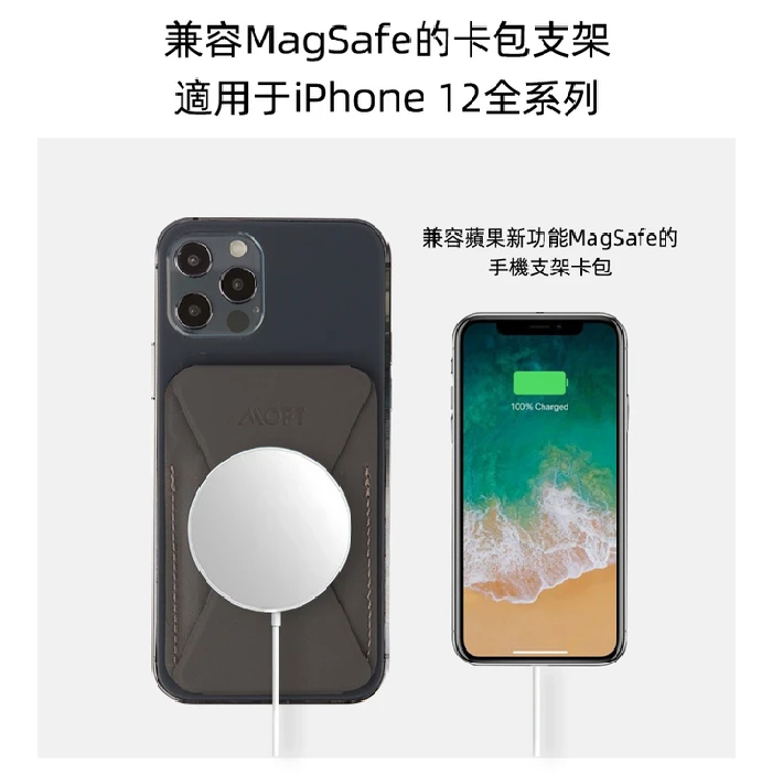 Moft Snap-On MagSafe 手機隱形支架 [4色]