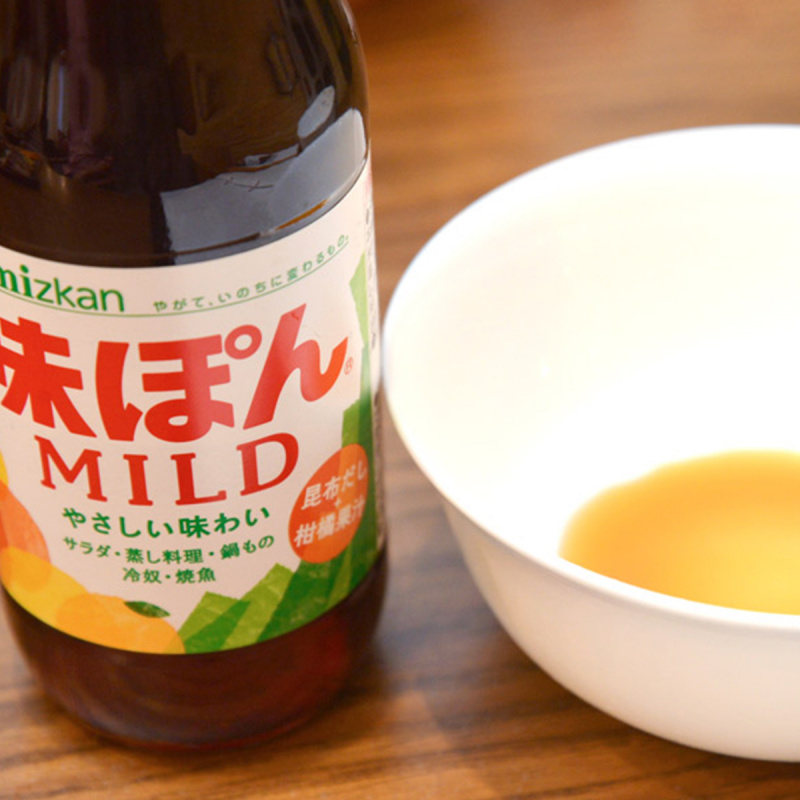日本Mizkan 和風醋 溫和柑桔海帶味 360ml【市集世界 - 日本市集】