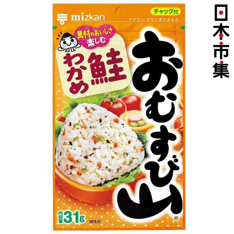 日本Mizkan 飯素 香烤三文魚裙帶菜味 31g【市集世界 - 日本市集】