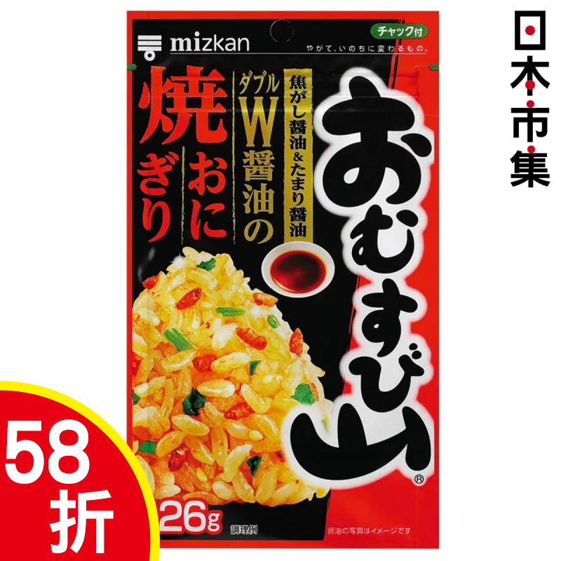 日本Mizkan 飯素 烤飯團蕃茄醬油味 26g【市集世界 - 日本市集】