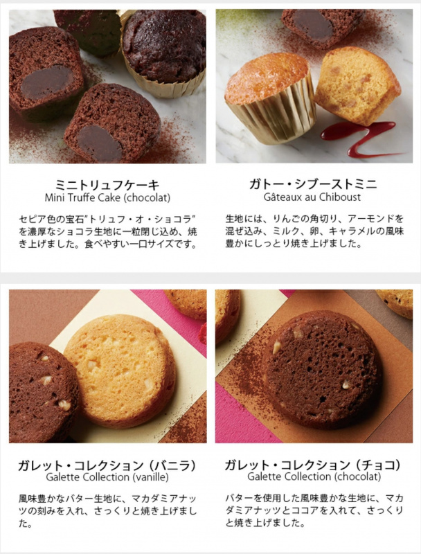 日本 銀座Boul' Mich 法式雜錦 松露蛋糕雙層禮盒 (1盒2層10件)【市集世界 - 日本市集】