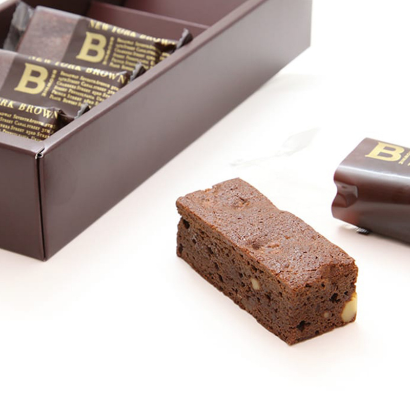 日本G. Newyork 布朗尼Brownie 蛋糕禮盒 (1盒5件)【市集世界 - 日本市集】