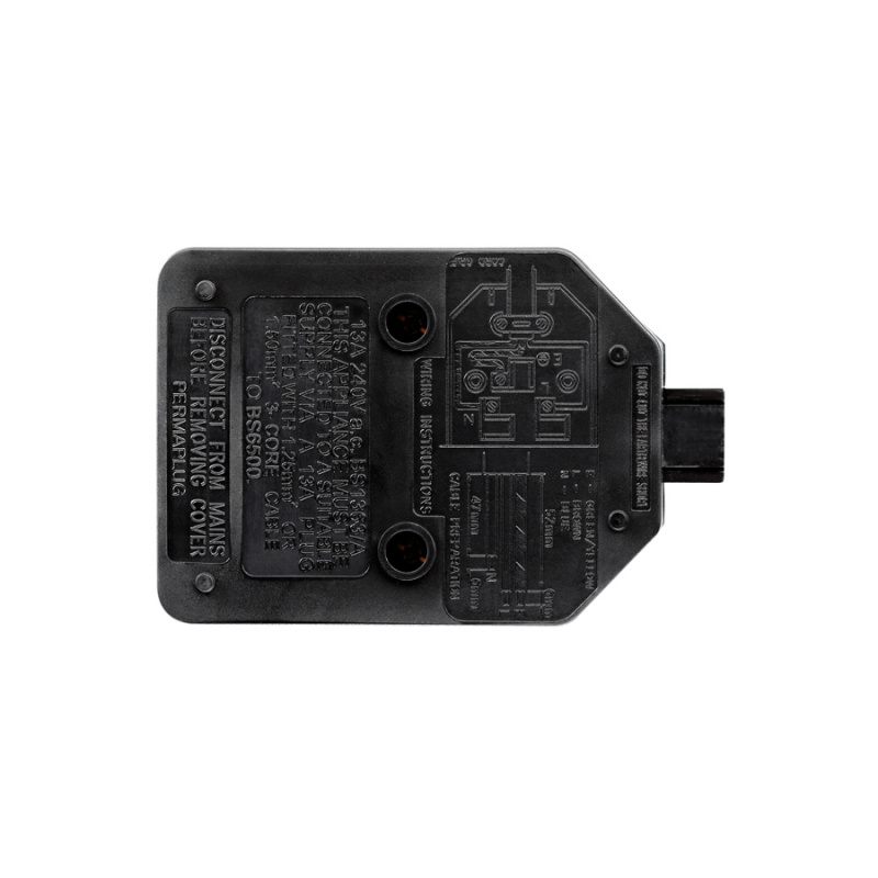 英國Masterplug - Permaplug 擴展插座 1位13A 堅固耐用 橙/白/黑3色可選 ELS13O ELS13W ELS13B  需自行接電線