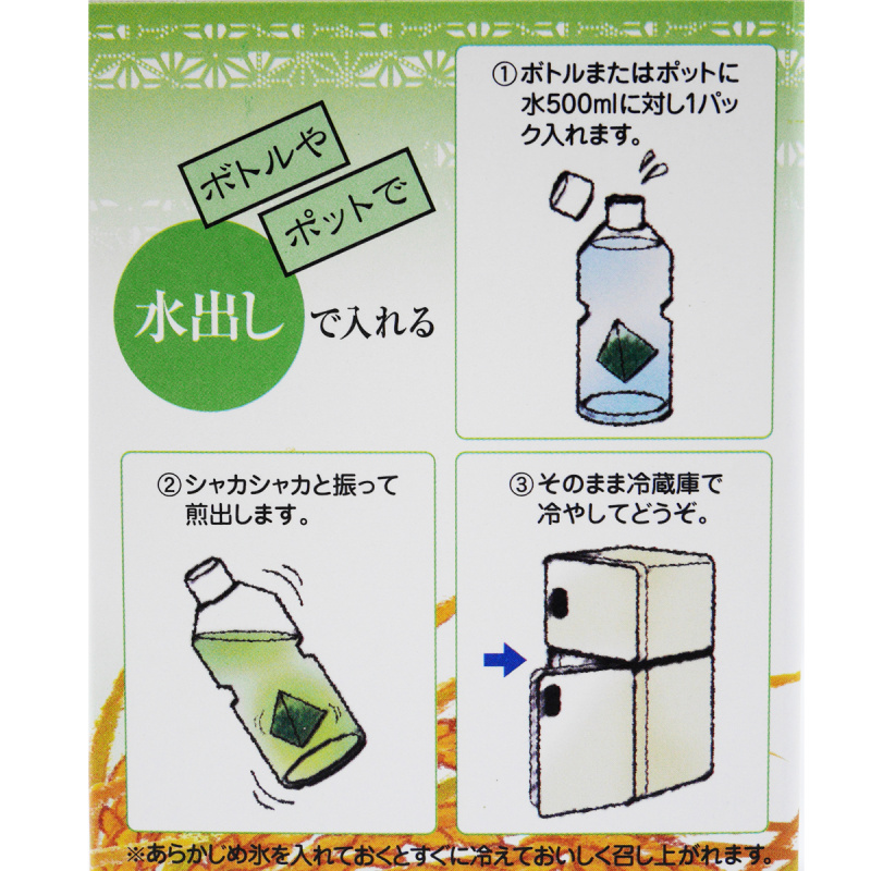 日本 丸七製茶ななや 三角盒裝茶包 抹茶玄米茶 (3.9gx20包)【市集世界 - 日本市集】